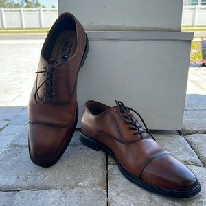 Ashton Gray leather men dress  shoes size 9.5